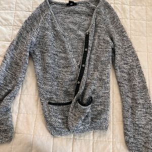 HM tweed looking sweater SMALL
